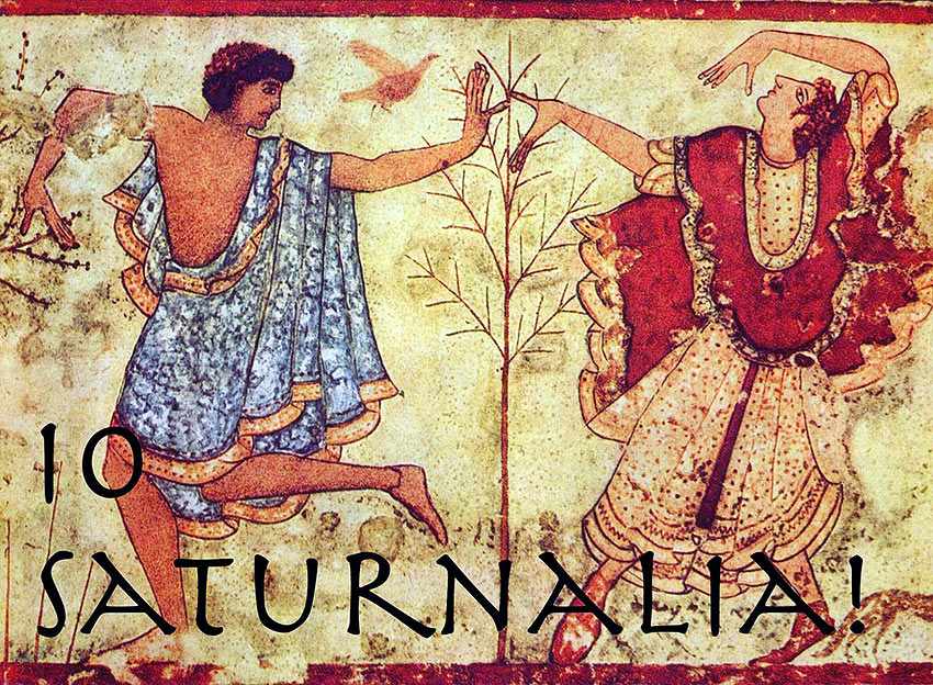 The Roman Festival of Saturnalia